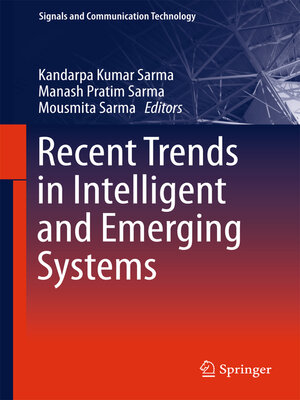 cover image of Recent Trends in Intelligent and Emerging Systems